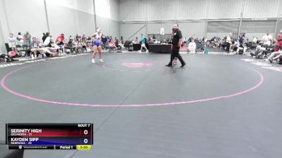 145 lbs Round 2 (8 Team) - Serinity High, Oklahoma vs Kayden Sipp, Nebraska