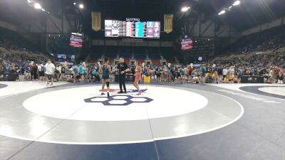 110 lbs Cons. Sub-rd Of 32 - Presley Eidens, New York vs Nale' Kennedy, Georgia