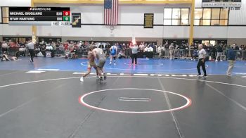 141Green lbs Rr Rnd 1 - Michael Giugliano, Bloomsburg-UNATT vs Ryan Hartung, Binghamton