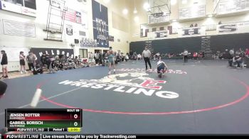 157 lbs Champ. Round 1 - Gabriel Borisch, Southridge vs Jensen Rotter, Ellensburg