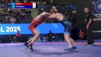 92 kg 1/8 Final - Toohid Noory, Iran vs Aeoden Sinclair, United States