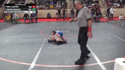 65_B lbs Consi Rd 1 32 #2 - Troy Lauffer, Sharpsville vs Hunter Bradick, Maplewood