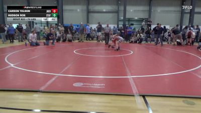 74 lbs Consi Of 8 #2 - Carson Tolson, Jacobus vs Hudson Roe, State College
