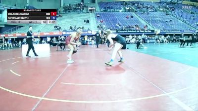 138 lbs Round 1 (16 Team) - Delarie Juarez, Colorado Mesa University vs Skyelar Smith, West Liberty