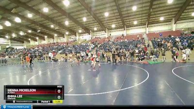 126 lbs Semifinal - Sienna Mickelson, Alaska vs Emma Lee, Oregon