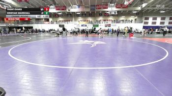 157 lbs Champ. Round 1 - Kristjan Marshall, Avila vs Trent Evans, William Penn (Iowa)