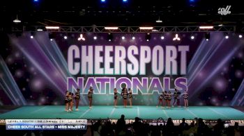 Cheer South All Stars - Miss Majesty [2026 L1 Youth - D2 - Small - C Day 1] 2026 CHEERSPORT National All Star Cheerleading Championship