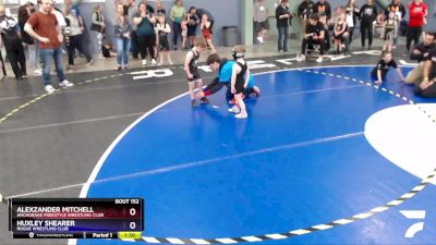 43 lbs Round 2 - Huxley Shearer, Rogue Wrestling Club vs Alexzander Mitchell, Anchorage Freestyle Wrestling Club