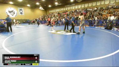 144 lbs Champ. Round 2 - Raul Rodriguez, Righetti vs Omar Perez, Firebaugh