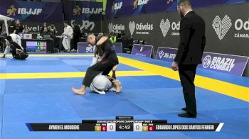 Eduardo Lopes Dos Santos Ferreir vs Aymen EL Moudene 2026 European Jiu-Jitsu IBJJF Championship