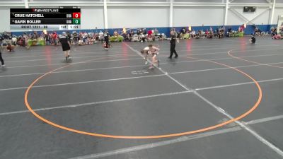 98 lbs Quarterfinal - Crue Hatchell, Unattached vs Gavin Boller, Unattached