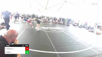 123 lbs Quarterfinal - Arabella Rascon, El Centro Wolfpack vs Savannah Bell, 951 Wc