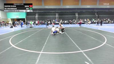 120 lbs Consi Of 16 #2 - Easton Olson, Riverton vs Eli Archibeque, Rio Rancho