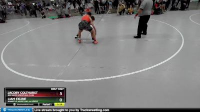 110 lbs Cons. Round 2 - Liam Exline, Hawkeye Wrestling Academy vs Jacoby Colthurst, Big Game Wrestling Club