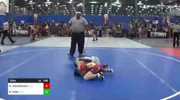 65 lbs Quarterfinal - Noah Wasielewski, Riot Room vs Bo Hake, Pack 732