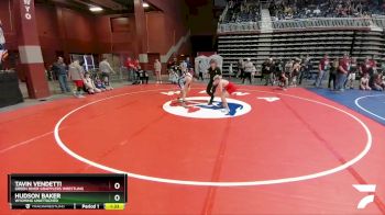 113 lbs Round 2 - Tavin Vendetti, Green River Grapplers Wrestling vs Hudson Baker, Wyoming Unattached