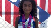 Jayla Flemons wins 9yo Girls 1500