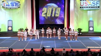 Bellevue Open - Bellevue IOC6 [2019 L6 International Open Small Coed Semis] 2019 The Cheerleading Worlds