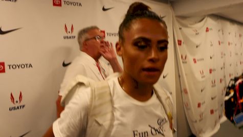 Sydney McLaughlin Advances To Final Out Of Lane 8