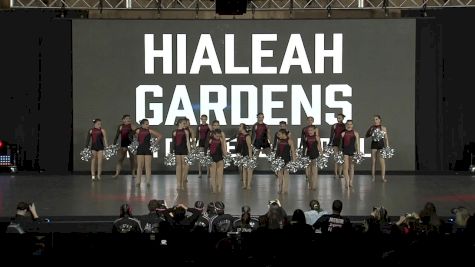 Hialeah Gardens Middle School Jaguar Dancers [2020 Junior High Pom Finals] 2020 NDA High School Nationals