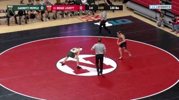 133 - Ridge Lovett (Nebraska) vs Garrett Pepple (Michigan State)