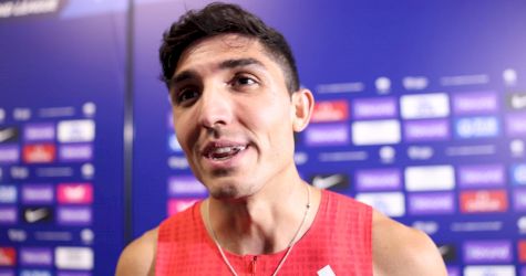 Bryce Hoppel After 800m Seasons Best In London