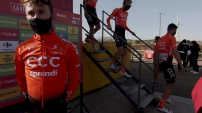 Will Barta Before Stage 5 of 2020 Vuelta a Espana