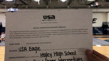Higley [Varsity Show Cheer Intermediate] 2020 USA Arizona & Utah Virtual Regional