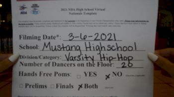 Mustang High School [Virtual Large Varsity - Hip Hop Prelims] 2021 NDA High School National Championship