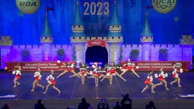 University of Wisconsin-River Falls [2023 Open Pom Semis] 2023 UCA & UDA College Cheerleading and Dance Team National Championship