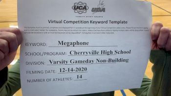 Cherryville High School [Game Day - Varsity Non Building] 2020 UCA Virtual Regional