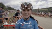 Vida Lopez De San Roman: Happy With Third Place On A Hard Course
