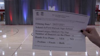 Dupont Manual High School [Virtual Medium Varsity - Hip Hop Finals] 2021 NDA High School National Championship