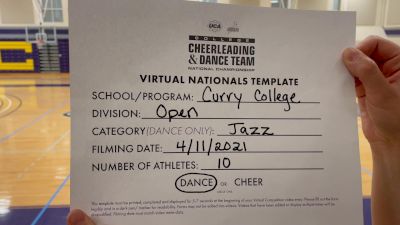 Curry College [Open Jazz Virtual Semi Finals] 2021 UCA & UDA College Cheerleading & Dance Team National Championship