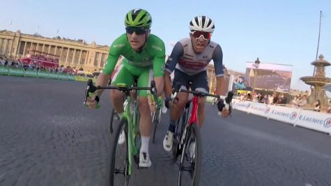 On-Board: Michael Mørkøv Leads Out Sam Bennett In Champs-Élysées Sprint Finish