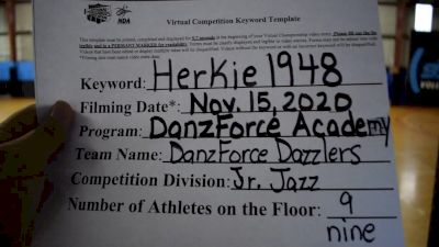 DanzForce Academy [Junior - Jazz] 2020 NDA November Virtual Championship