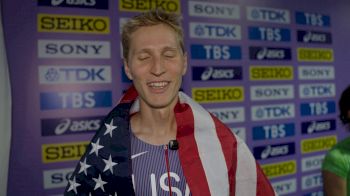 Luke Houser After BRONZE In Men's 1,500m At World Indoor Championships 2025
