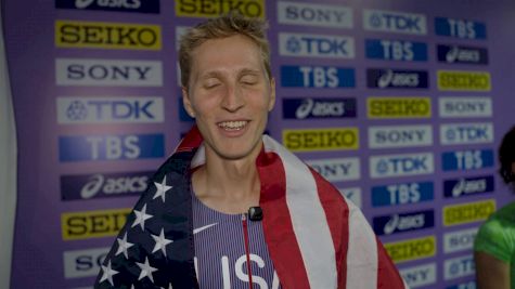 Luke Houser After BRONZE In Men's 1,500m At World Indoor Championships 2025