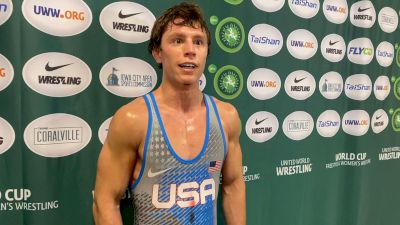 Nick Suriano Found His Golden State At World Cup