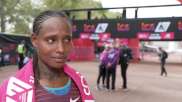 Alema Mergertu Runs PB To Finish Third At London Marathon