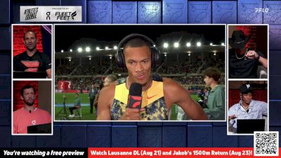 Jamal Britt Interview| 2026 Lausanne Diamond League