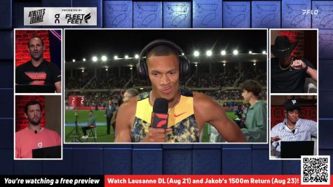 Jamal Britt Interview| 2026 Lausanne Diamond League