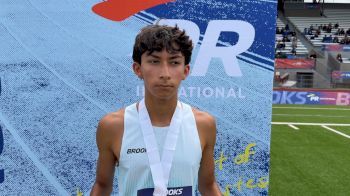 Ruel Newberry Takes Third In Boys 2 Mile At Brooks PR Invitational