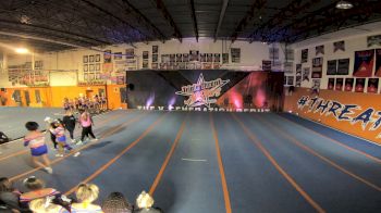 Triple Threat Athletics - QUICKSILVER [L3 Junior - D2 - Small] 2021 Athletic Championships: Virtual DI & DII