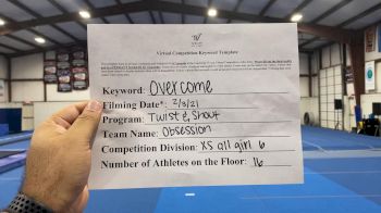 Twist & Shout Edmond - Obsession [L6 Senior - Xsmall] 2021 Spirit Sports: Virtual Duel in the Desert