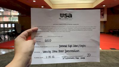 Ironwood High School [Varsity Show Cheer Intermediate] 2022 USA Virtual Spirit Regional II
