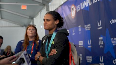 Sydney McLaughlin-Levrone Was In Shock After Setting a New 400mH World Record At U.S. Olympic Trials