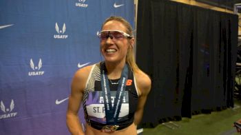 Elle St. Pierre Grabs Indoor 3K Title In 8:54