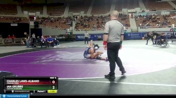 D2-144 lbs Quarterfinal - Ian Grubbs, Cactus Shadows vs Charles Laws-Albano, Canyon View