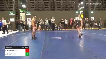 138 lbs Prelims - Christopher Martinez, Unattached 105 vs Jamen Onesky, Unattached 86